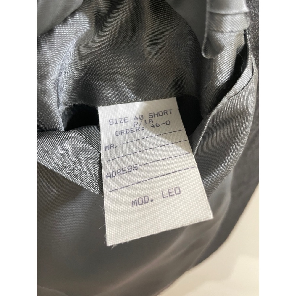 Joseph & Lyman 100% Cashmere Classic Charcoal Blazer, Size 40 Short - Picture 11 of 11